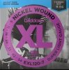 Struny D'ADDARIO XL Nickel EXL120-7 (09-54) 7str.